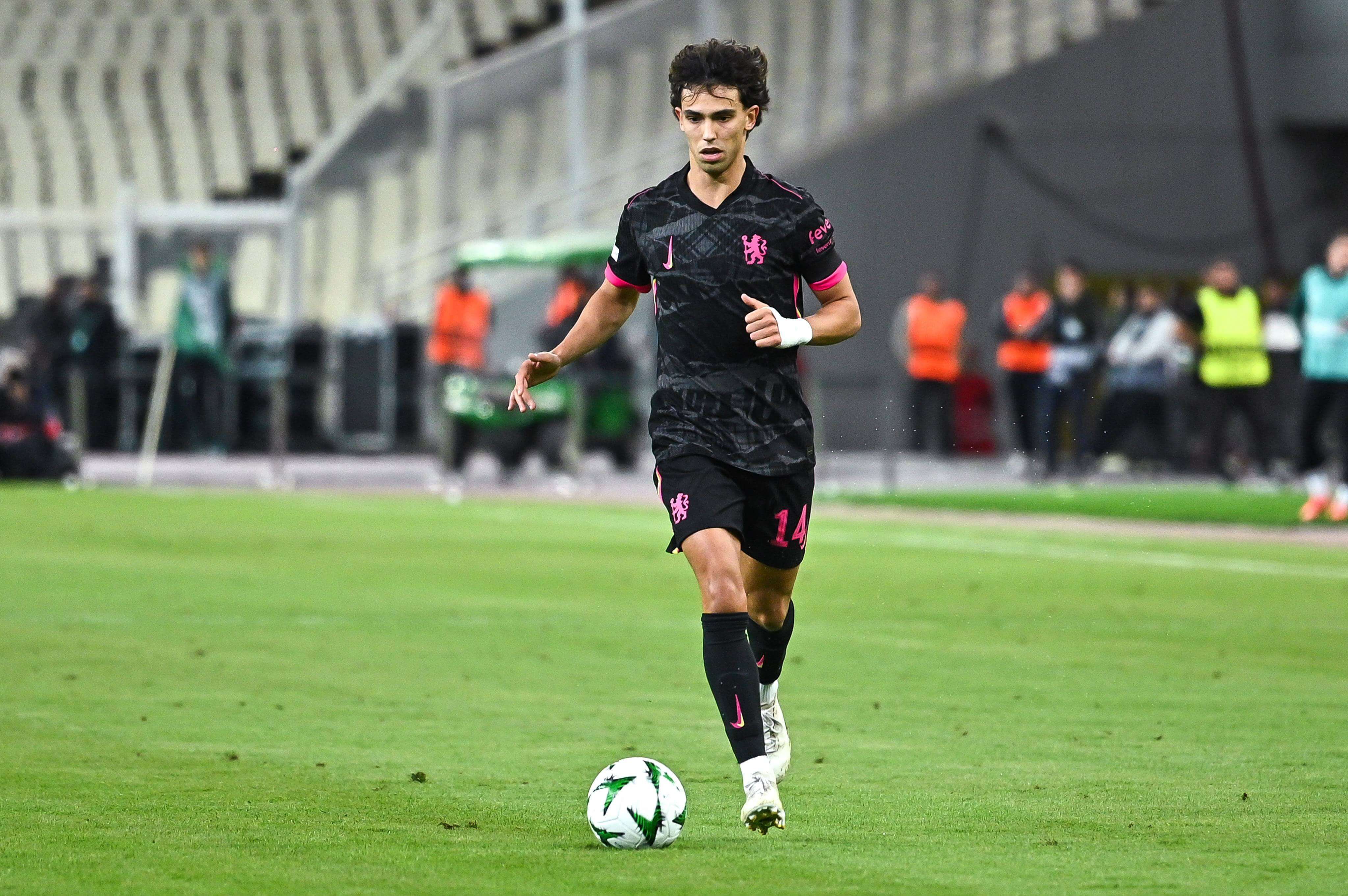  Joao Félix en el partido del Chelsea ante Panathinaikos