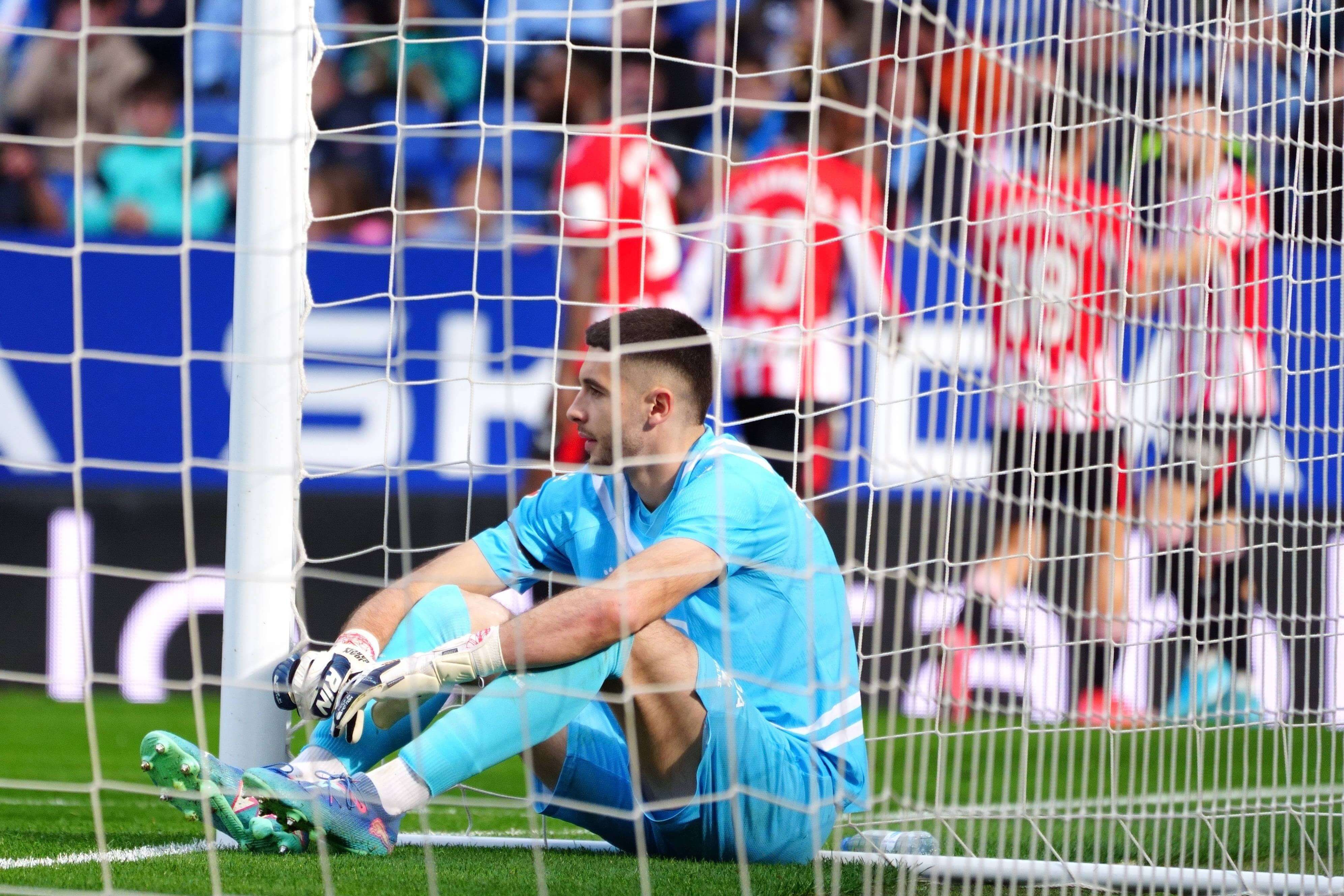  Joan García frente al Atlético de Madrid (Cordon Press)