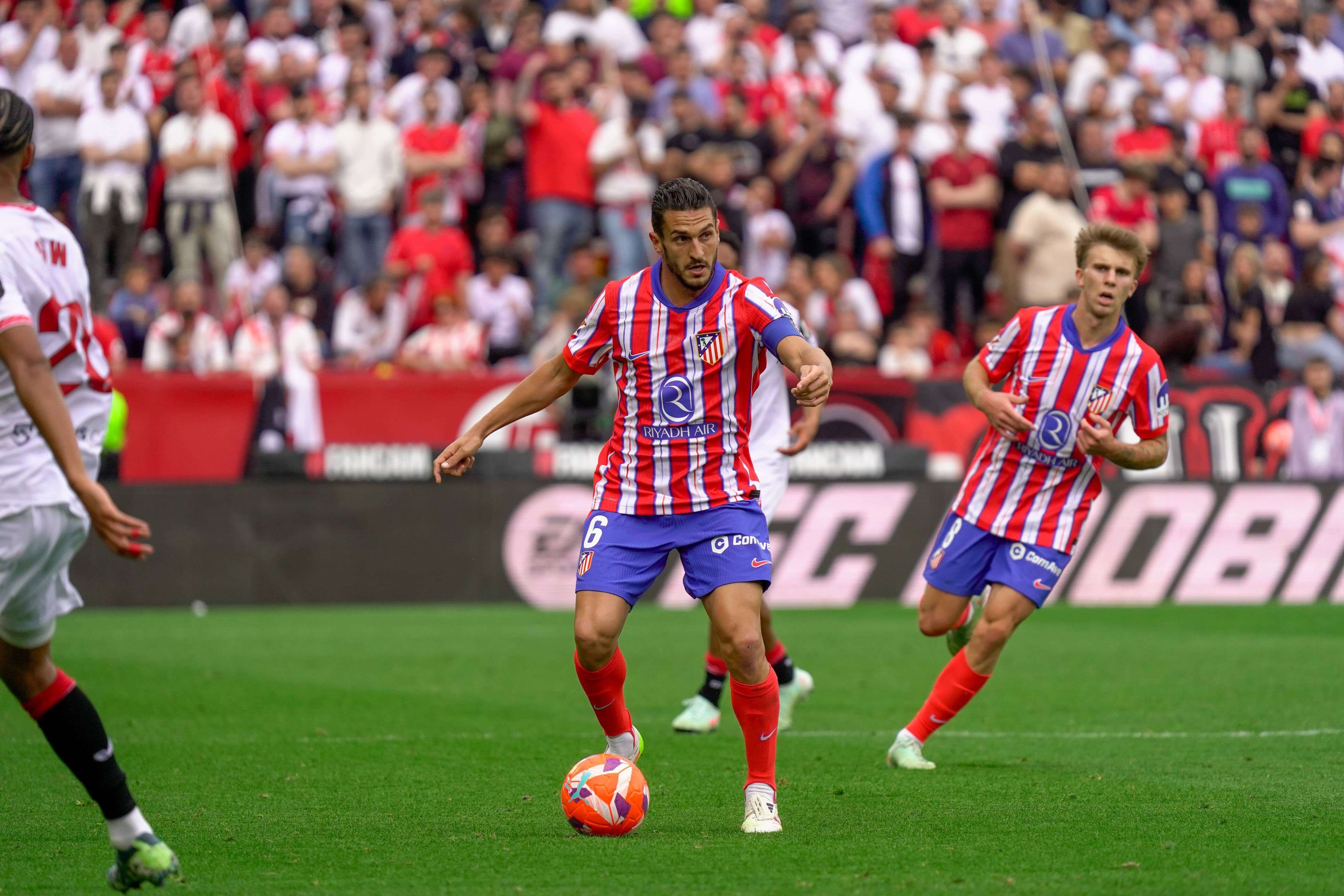  Koke en su partido ante el Sevilla (Cordon Press)
