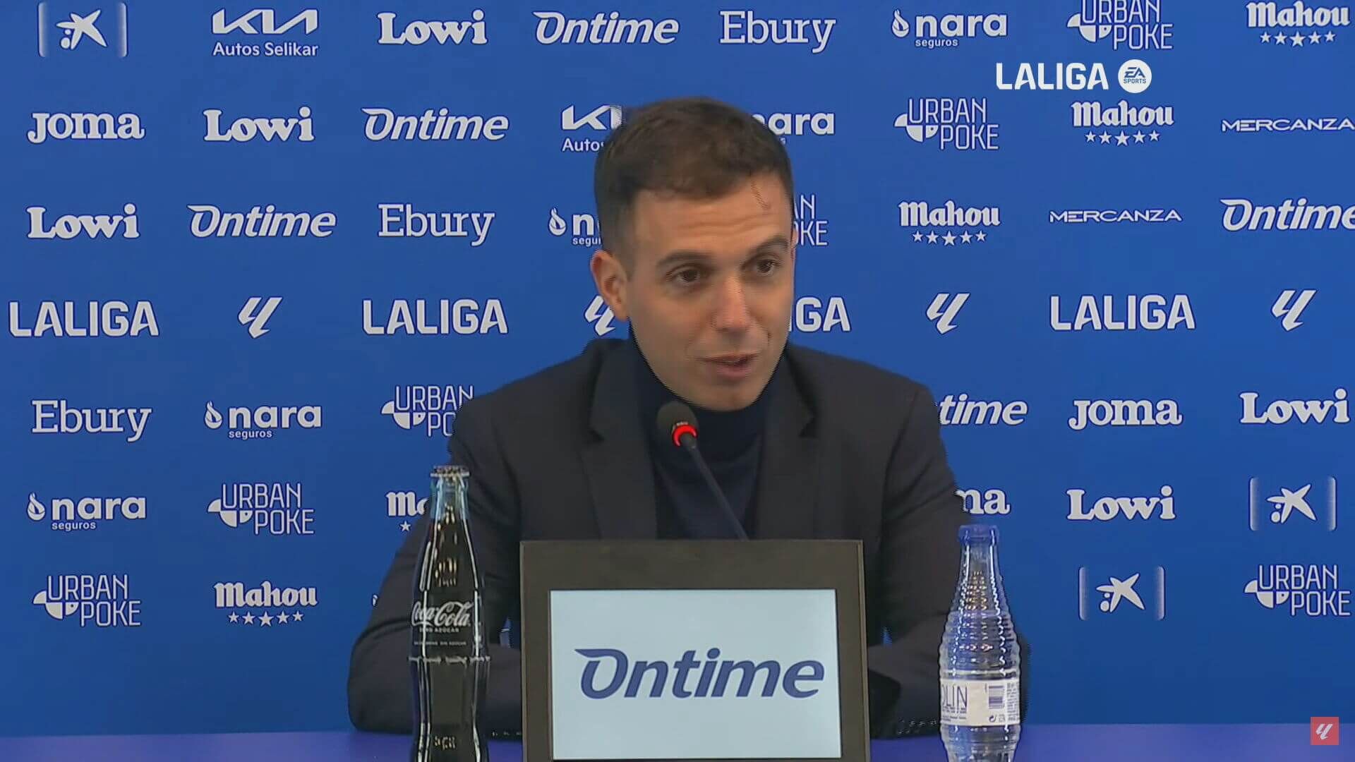  Borja Jiménez, en rueda de prensa.