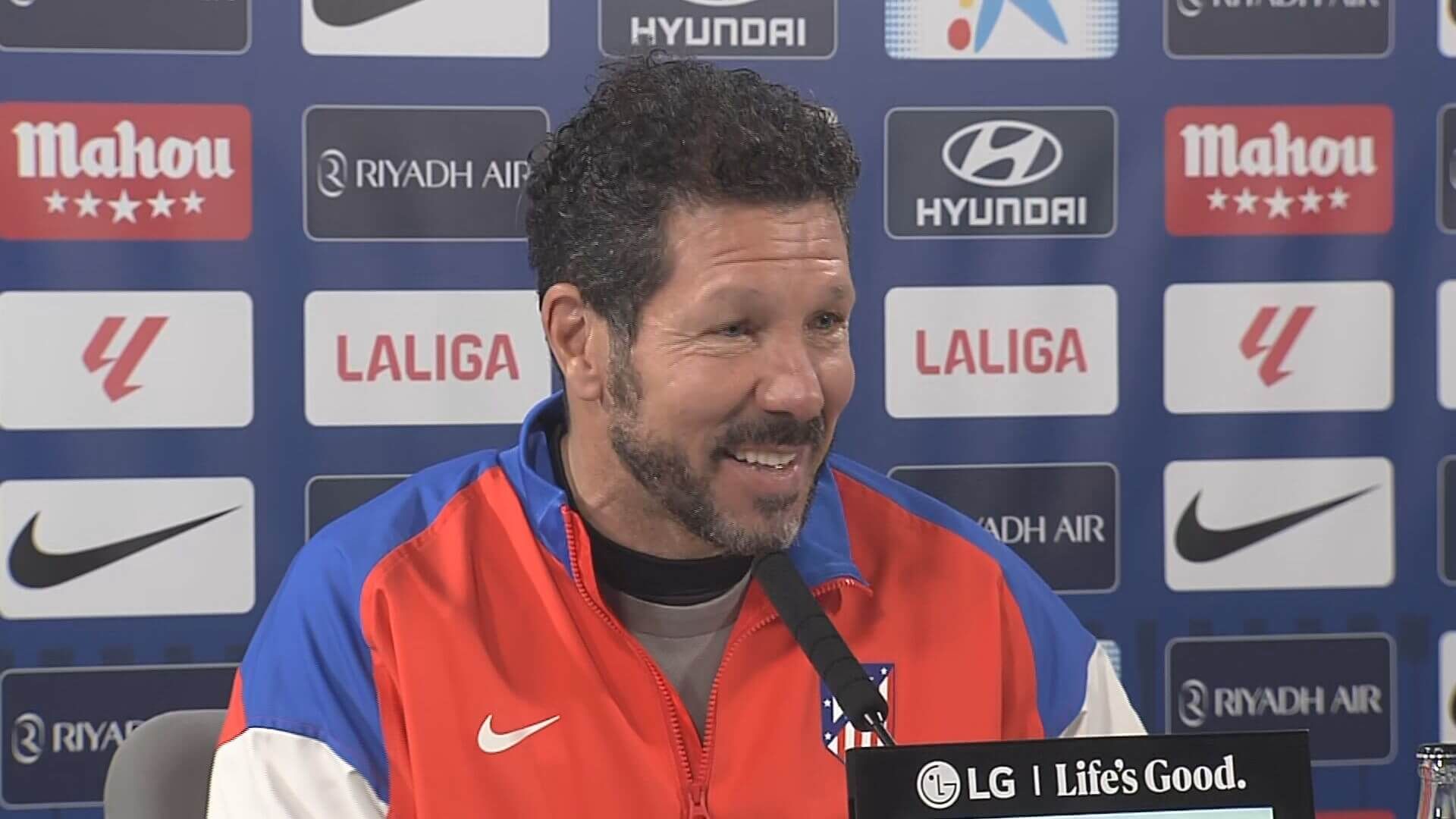  Simeone, en rueda de prensa