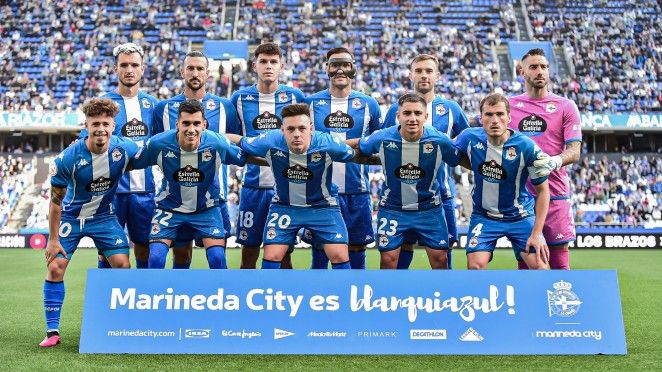  El primer once del nuevo Deportivo de Rubén de la Barrera