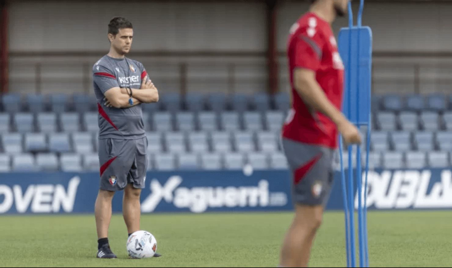  Alessio Lisci entrenando.