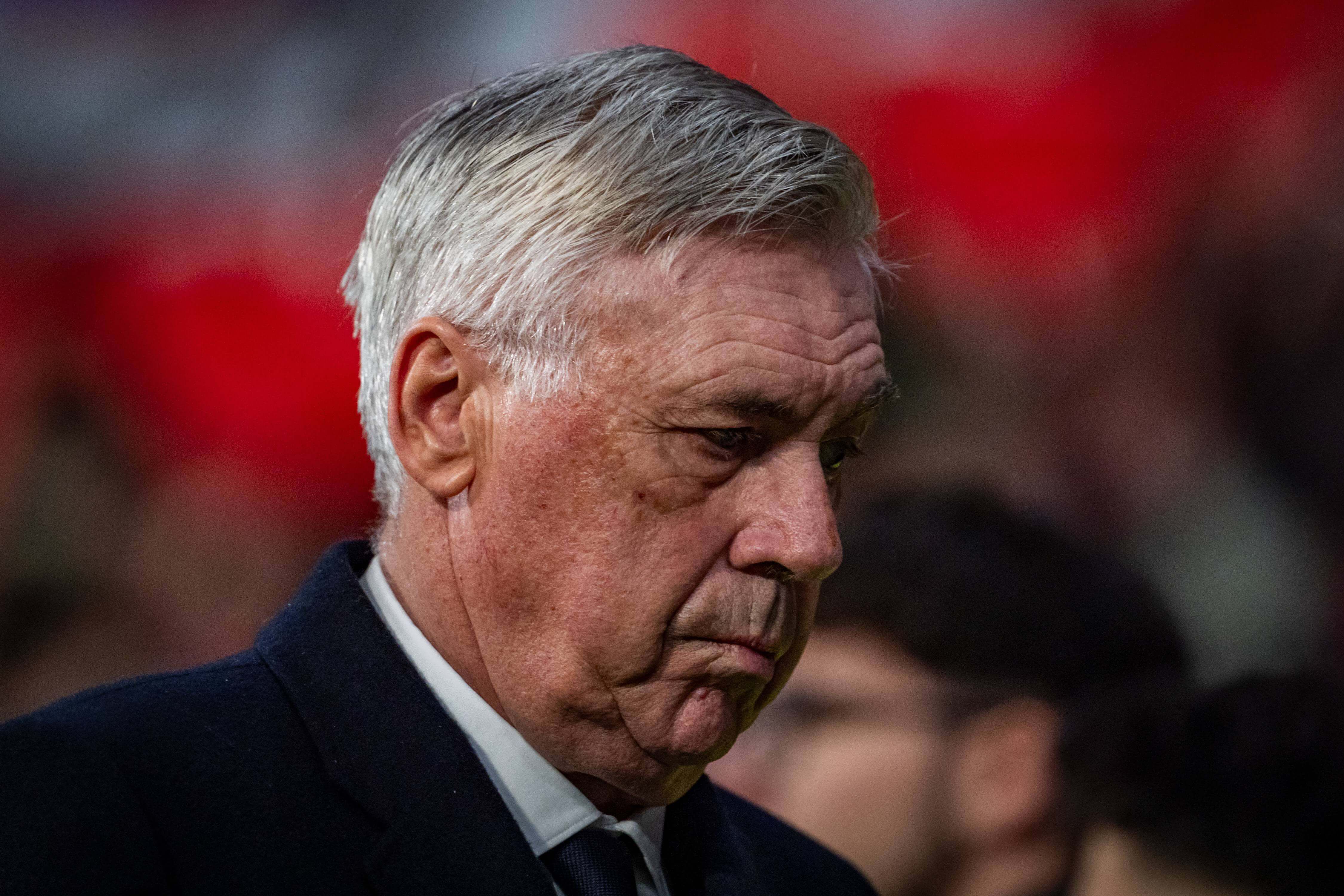 Carlo Ancelotti, en un partido del Real Madrid (Cordon Press)