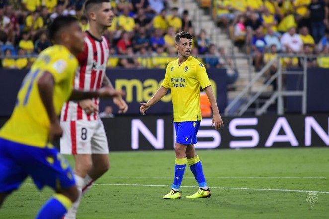 Antonio Blanco, con el Cádiz (Foto: CCF).