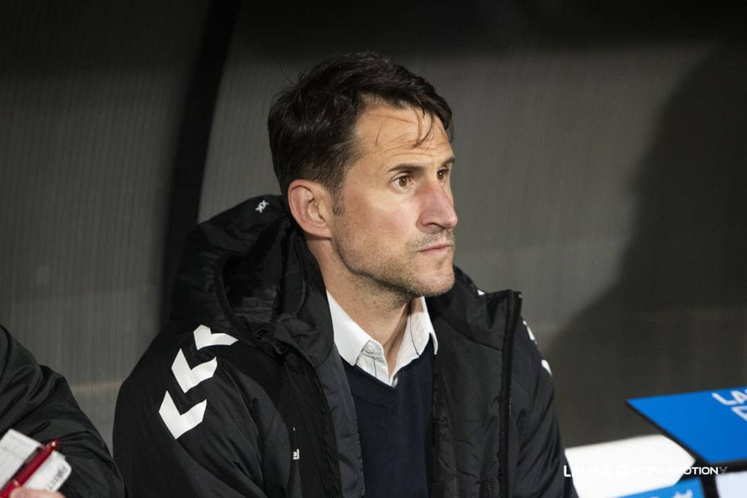 Beñat San José, antes de un partido del Eibar.