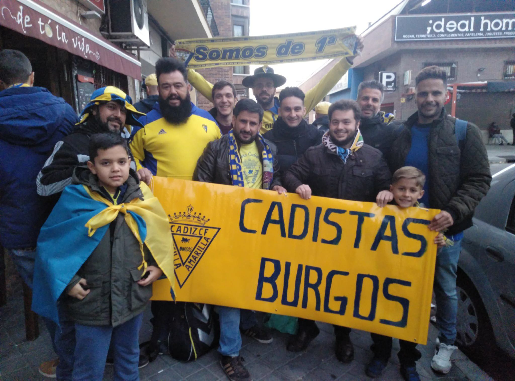  Cadistas llegados desde Burgos