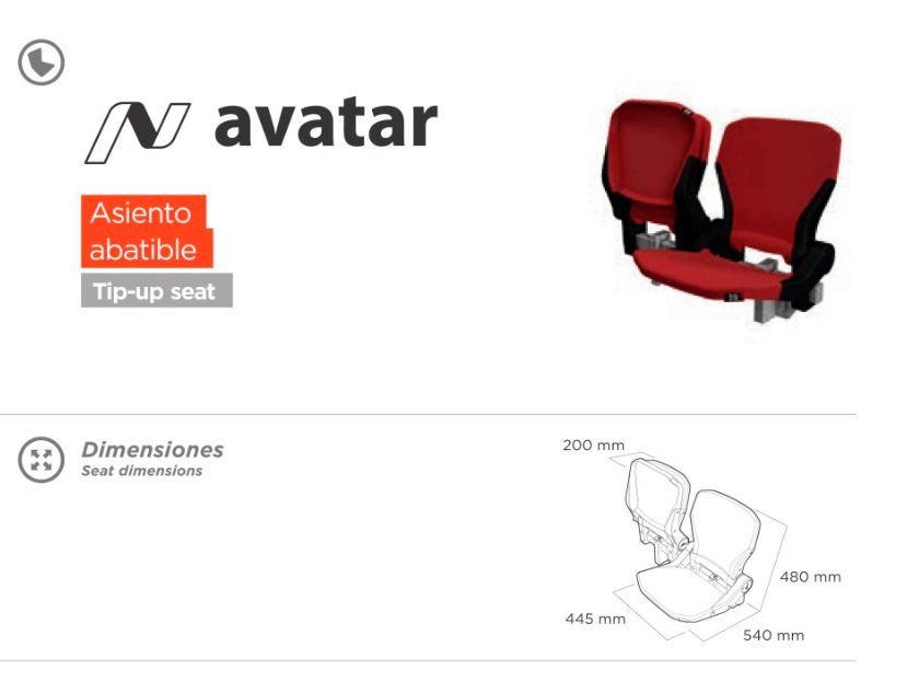 Butaca del Nou Mestalla