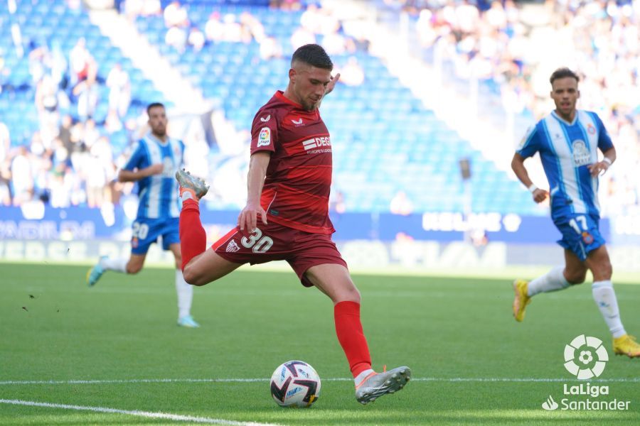 José Ángel Carmona, ante el Espanyol (Foto: LaLiga)