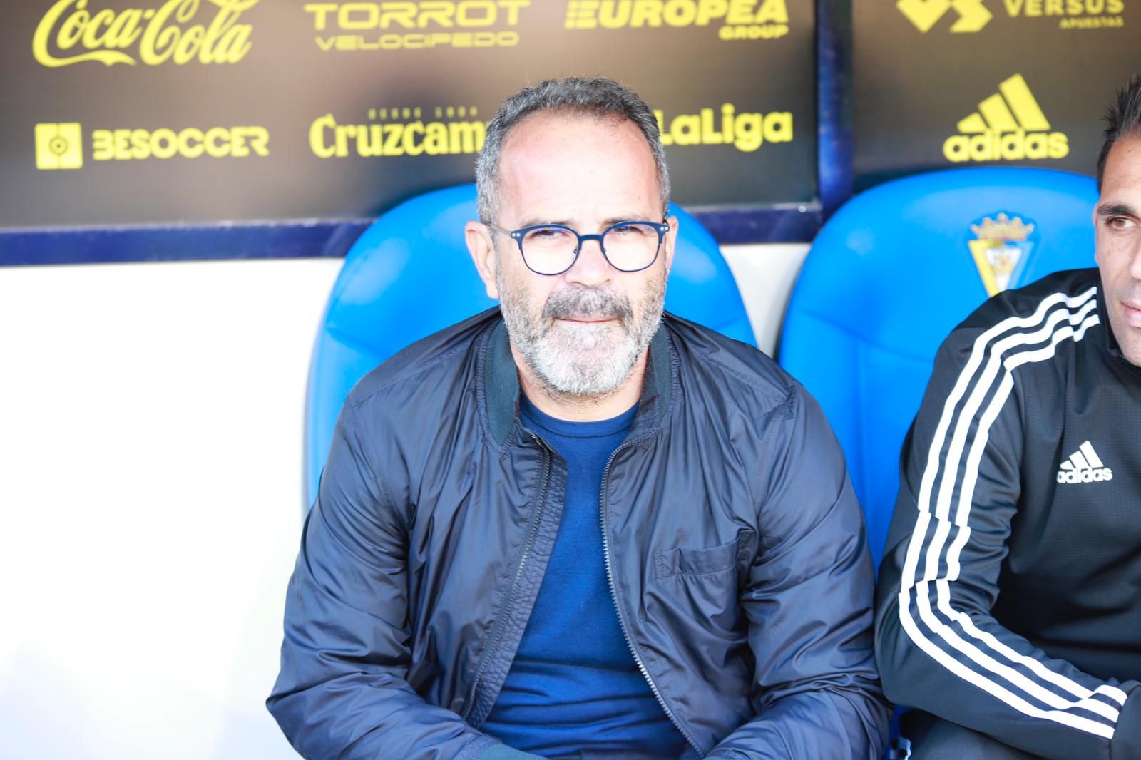  Cervera, antes del Cádiz-Málaga.