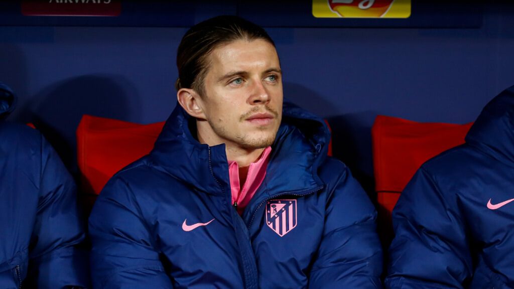 Conor Gallagher en un partido del Atlético de Madrid (Europa Press)