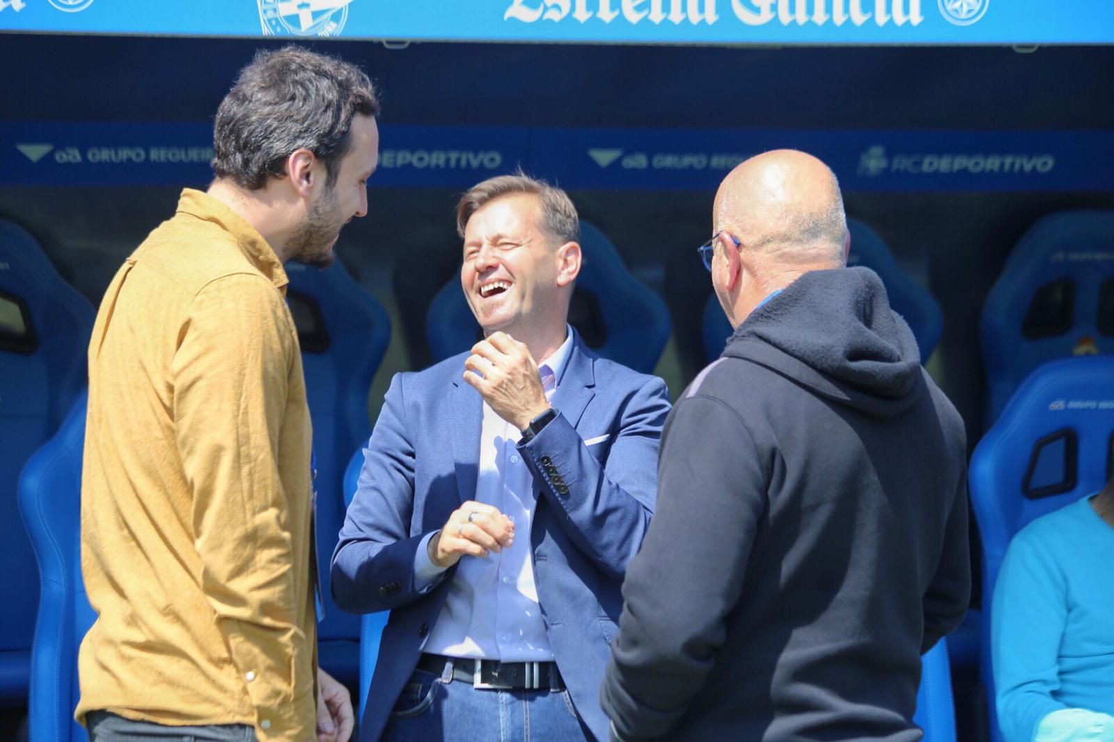  Manu Mosquera antes del Dépor-Extremadura.