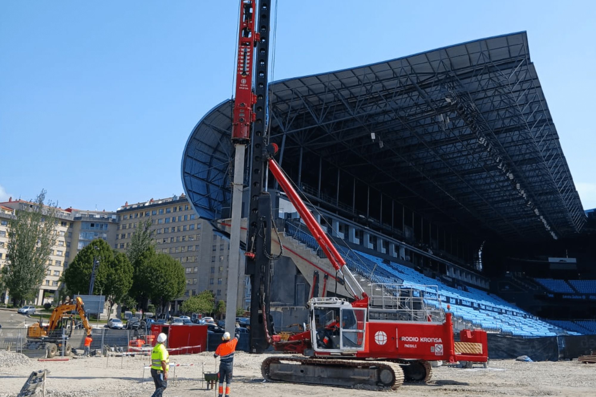  Reforma de la Grada de Gol en Balaídos.