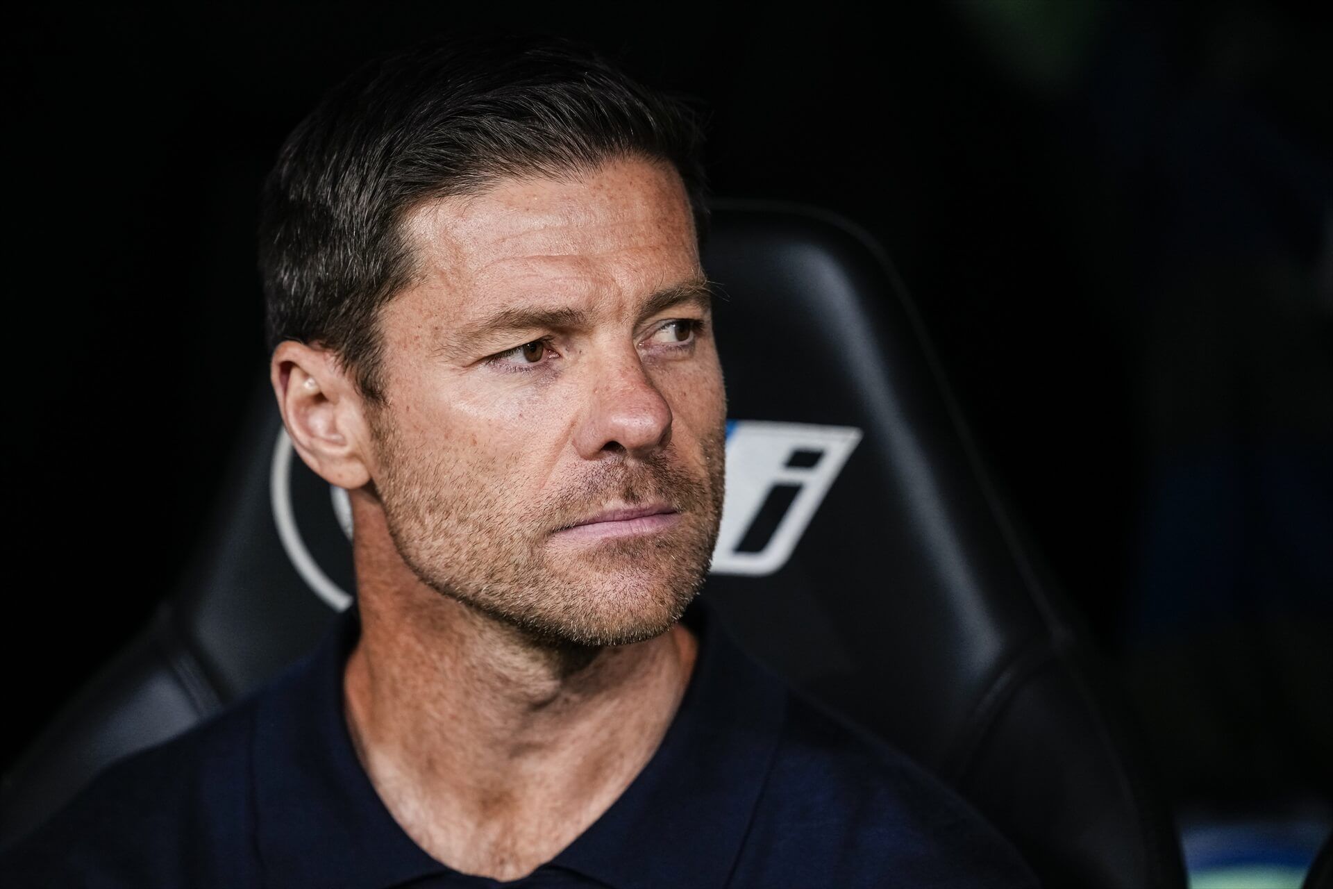 Xabi Alonso en su debut en el Santiago Bernabéu