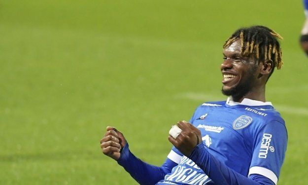  Kouamé, el último fichaje del Cádiz CF. 