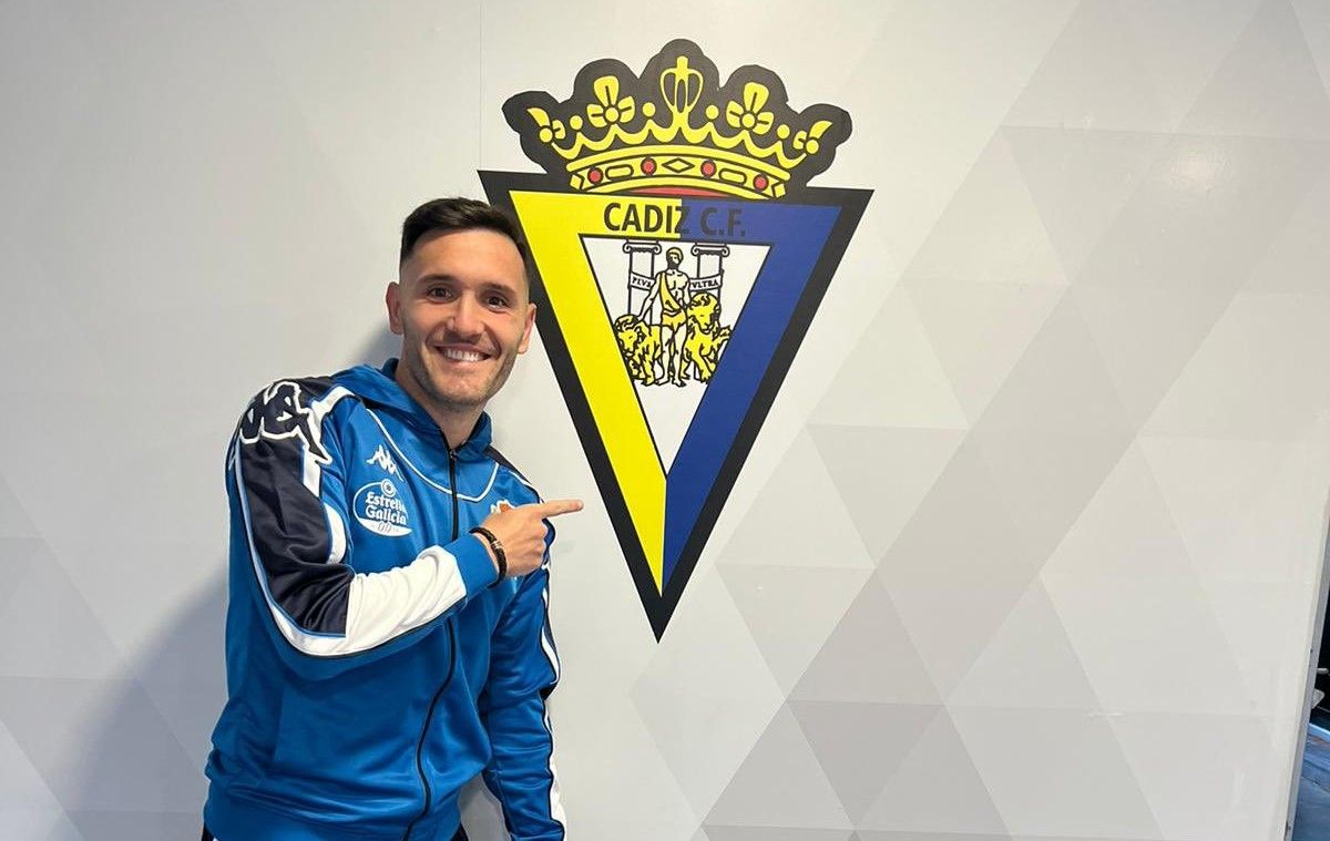  Lucas Pérez, en El Rosal.