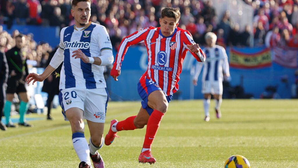  Giuliano Simeone en el CD Leganés - Atlético de Madrid