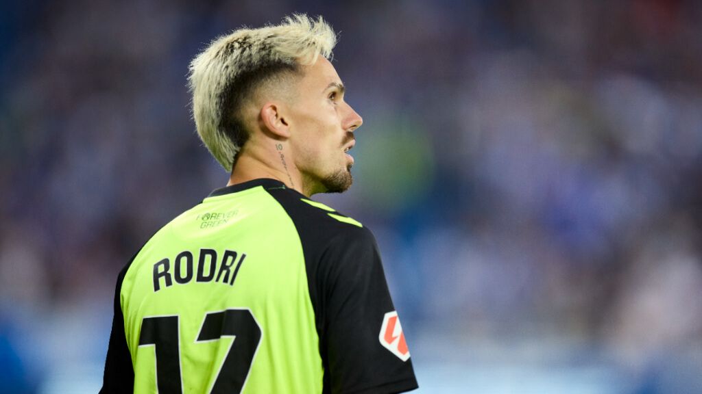  Rodri Sánchez en el Real Betis (Europa Press)