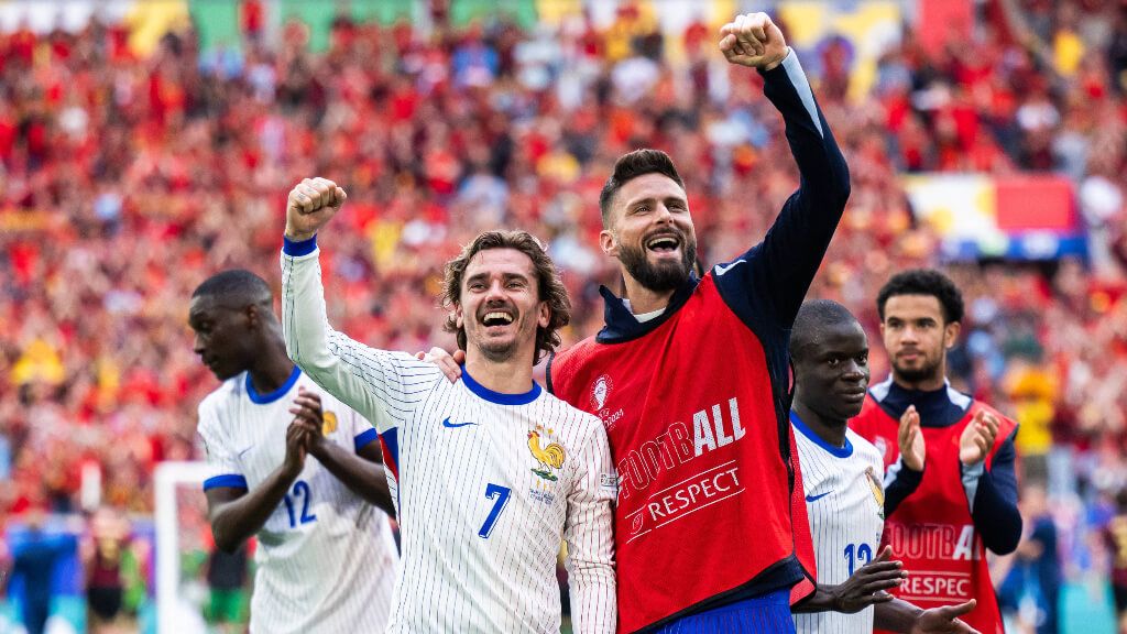  Antoine Griezmann y Olivier Giroud (Fuente: Cordon Press)