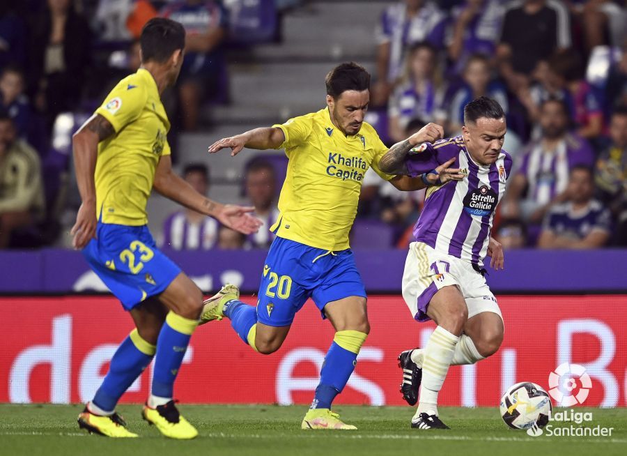  Iza, en el Valladolid - Cádiz en Zorrilla.