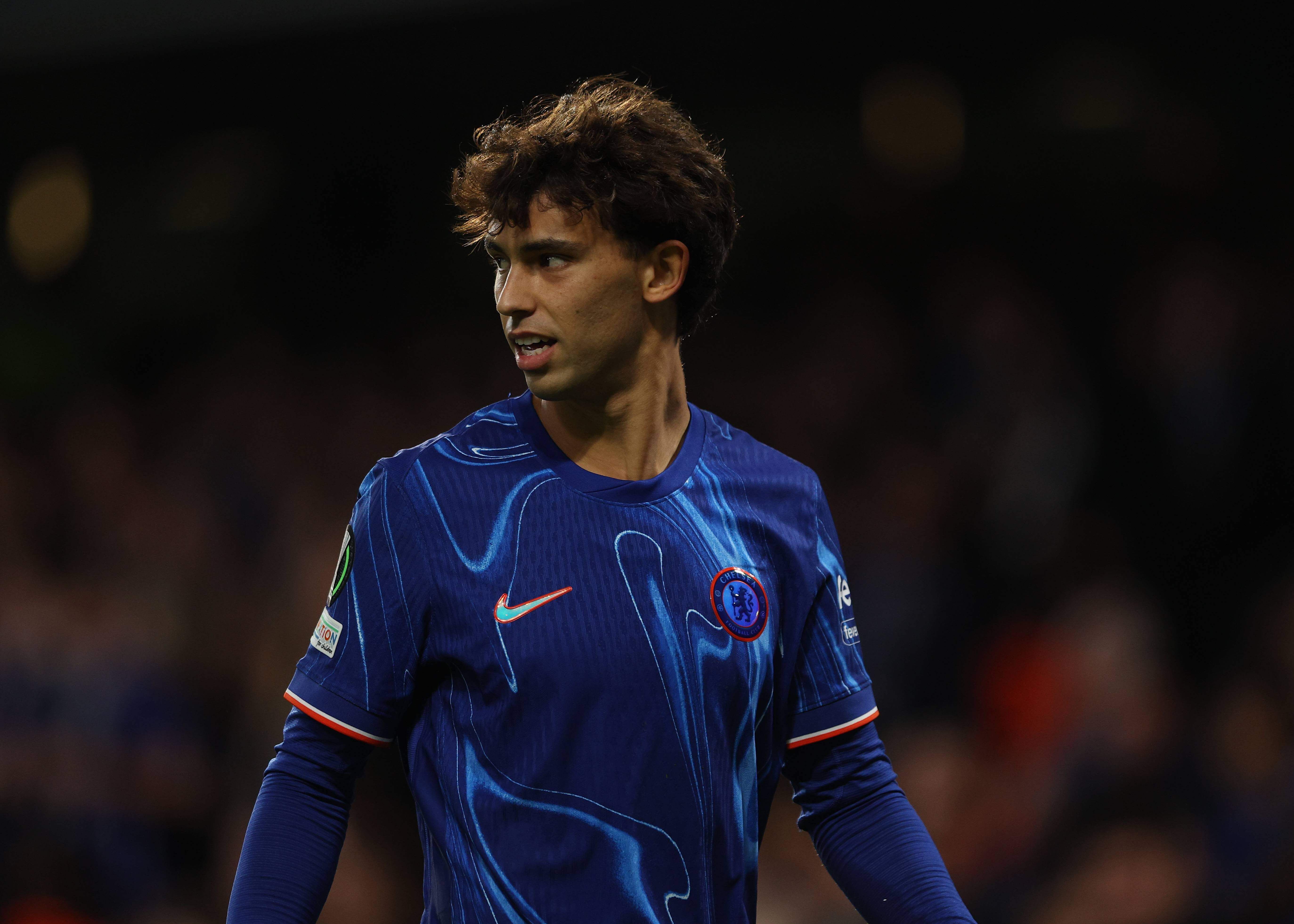 Joao Félix, en un partido con el Chelsea.