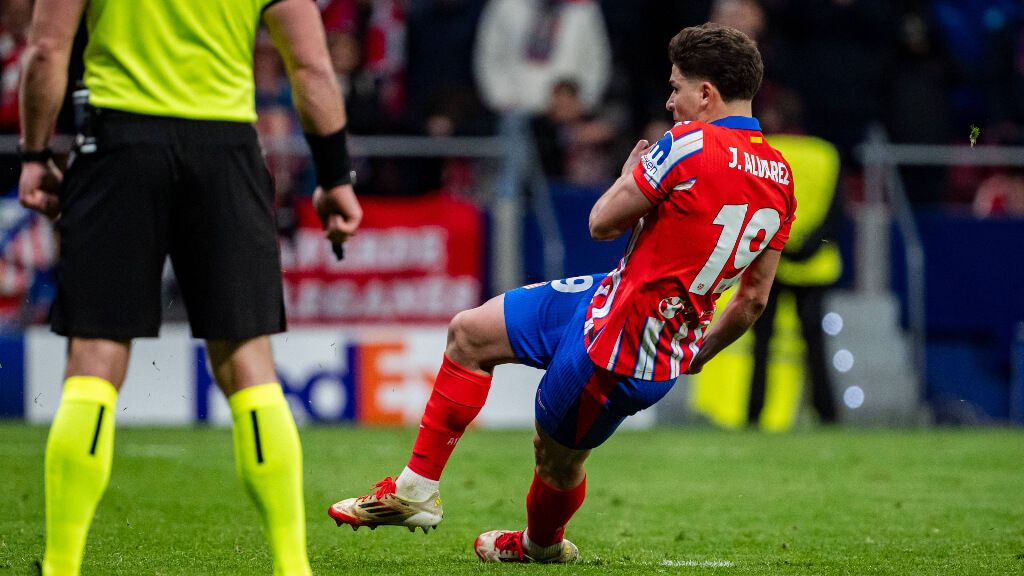Julián Álvarez, contra el Real Madrid (Cordon Press)