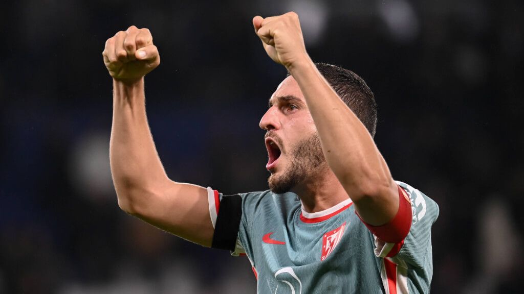  Koke, durante un partido del Atlético de Madrid (Fuente: Cordon Press)