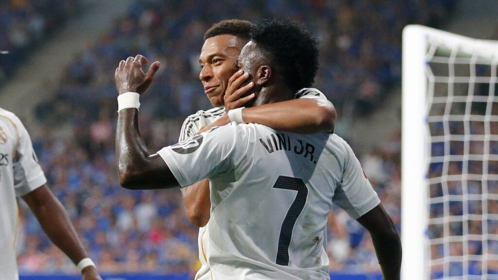  Mbappé silencia a Vinicius en el Tartiere (Redes sociales)