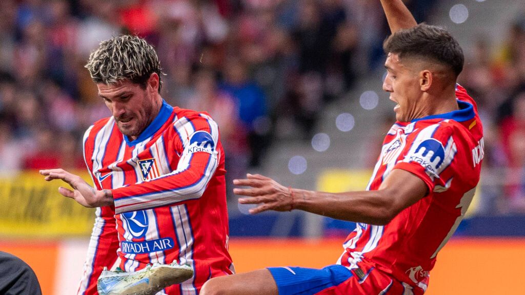  Rodrigo de Paul y Nahuel Molina, señalados por la afición atlética (Cordon Press)