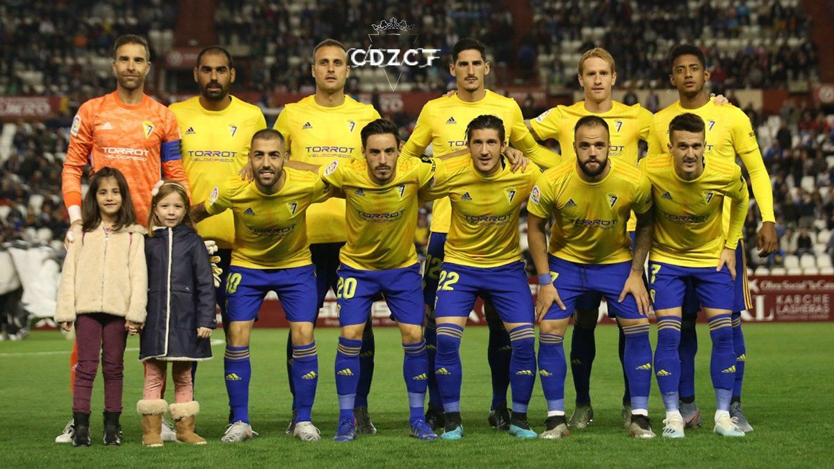 Once del Cádiz en el Carlos Belmonte.