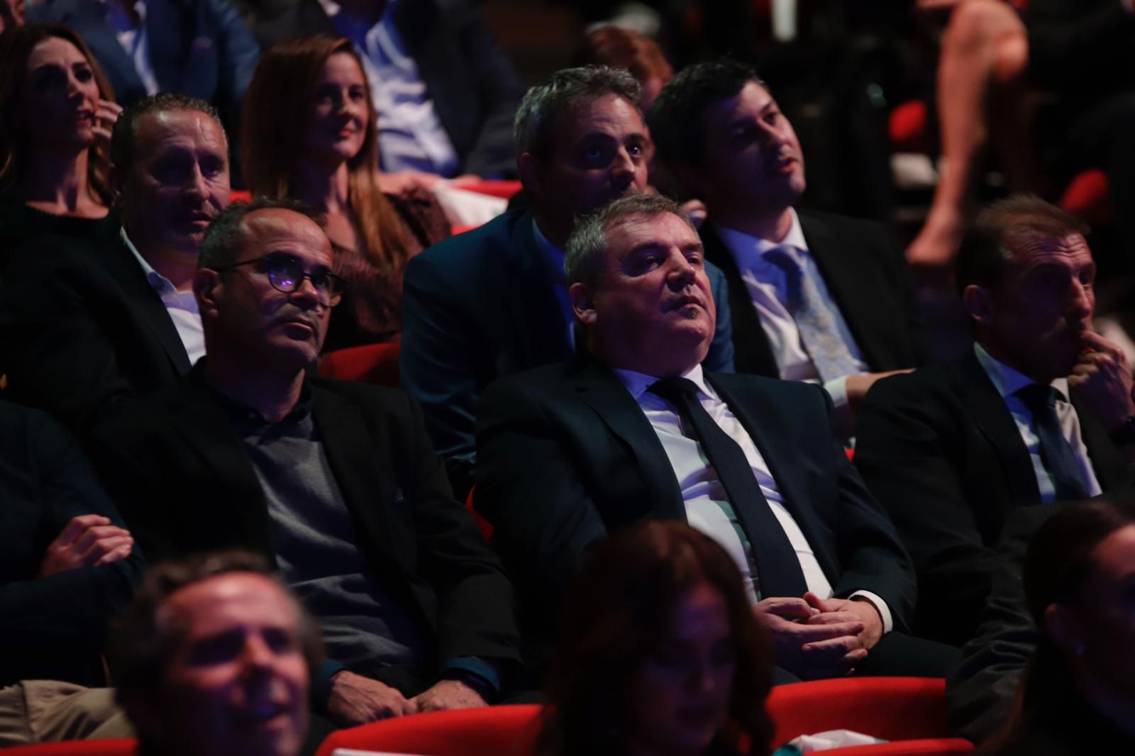 Cervera y Vizcaíno, en la gala.