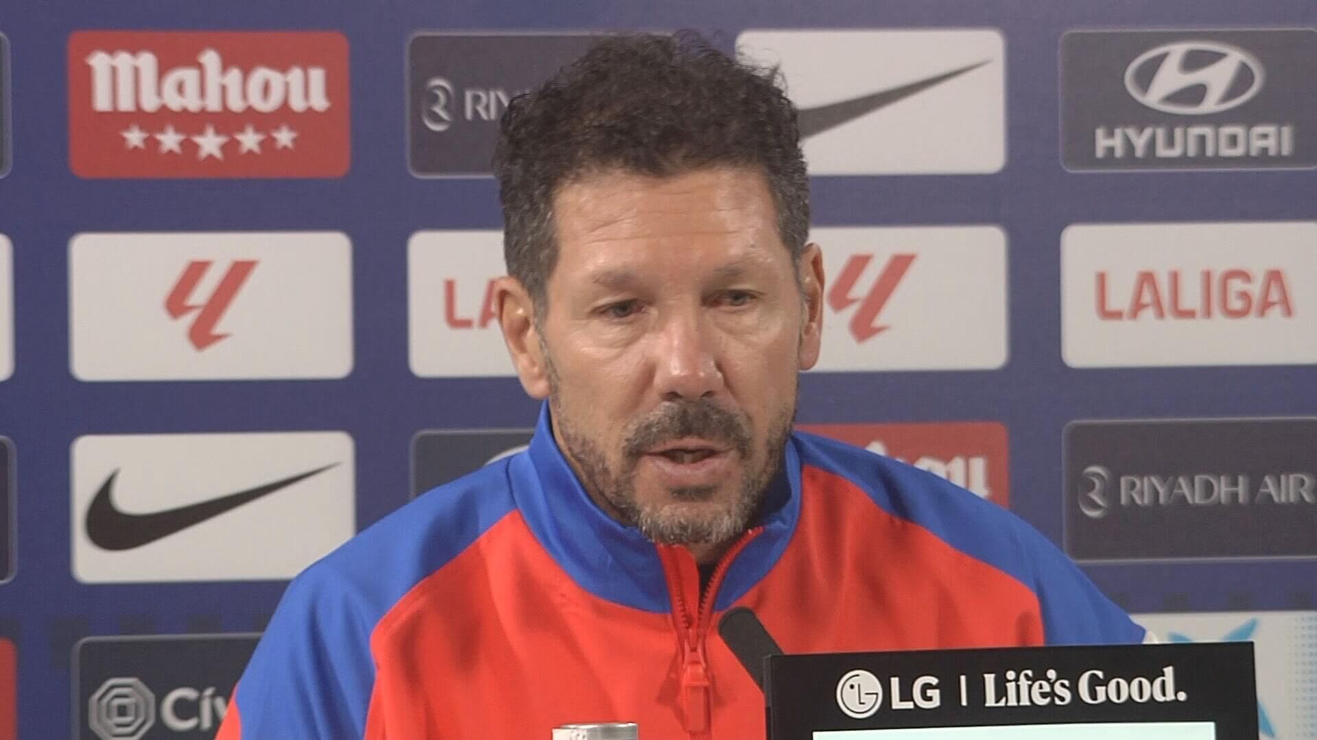  El Cholo Simeone en rueda de prensa (ElDesmarque)