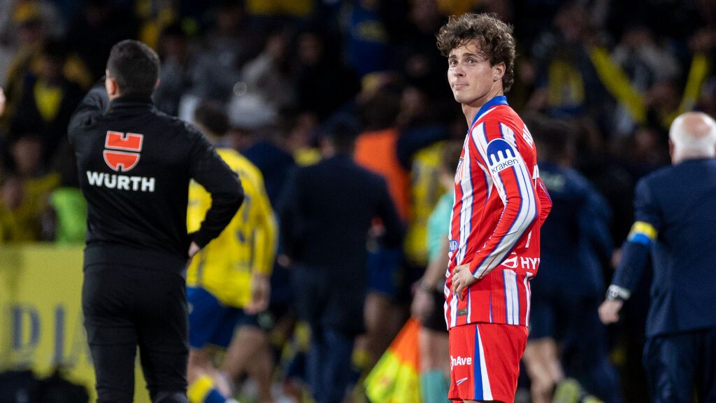  Rodrigo Riquelme, en la derrota ante Las Palmas (EFE)