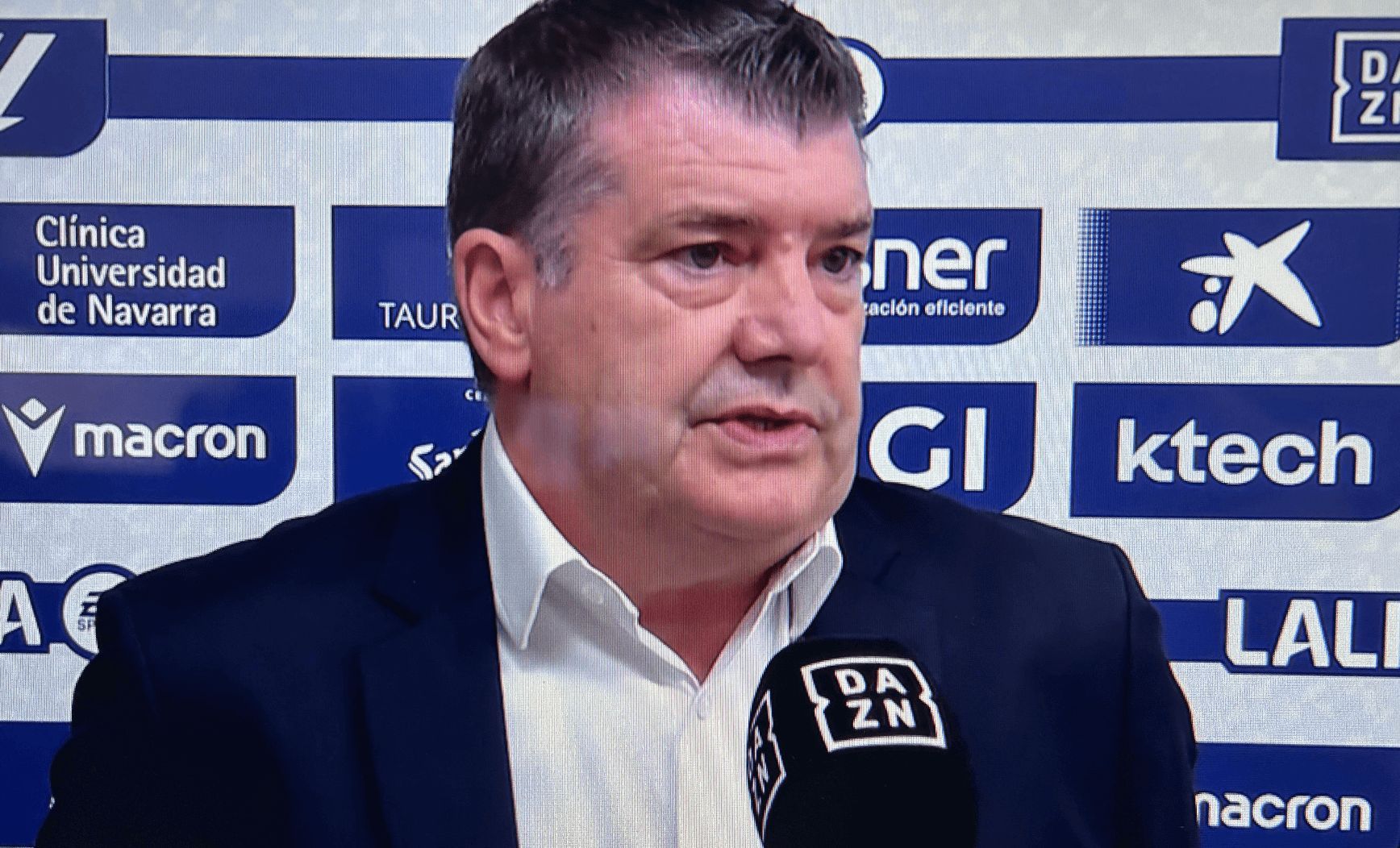 Ron Gourlay habló en DAZN