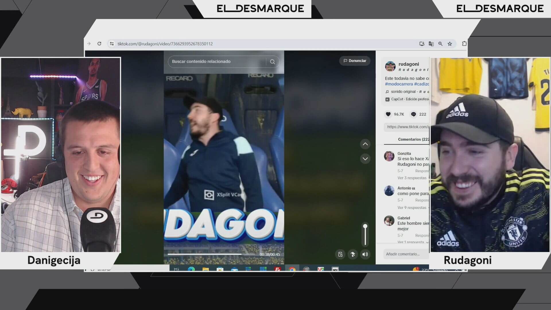 Rudagoni, el entrenador viral del Cádiz