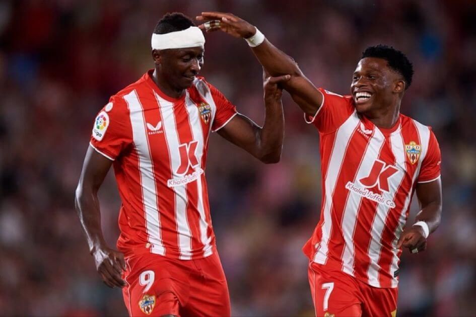 Sadiq y Ramazani (Foto: LALIGA)