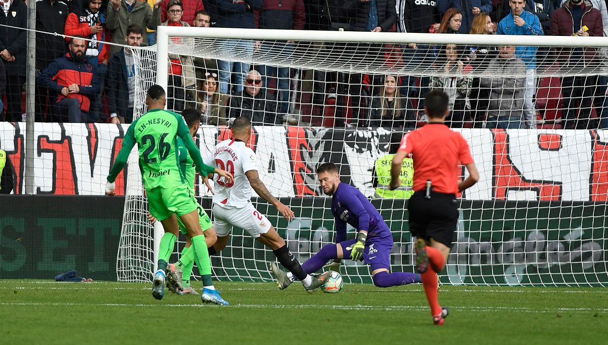 Imagen de un Sevilla-Leganés en Nervión