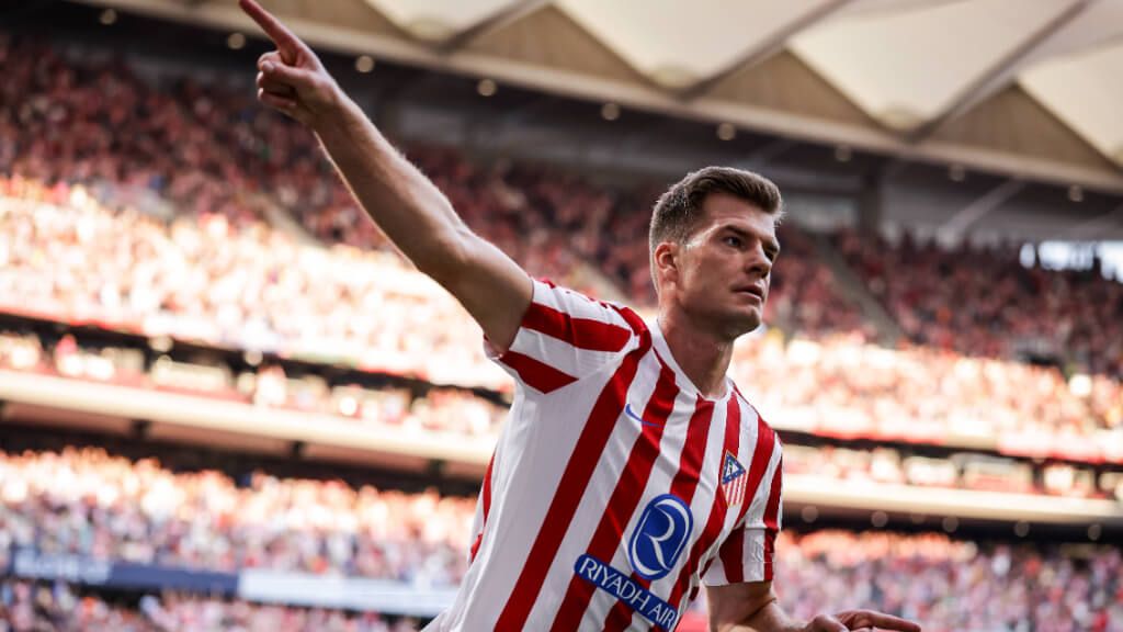 Sorloth celebra su gol ante el Elche (Cordon Press)