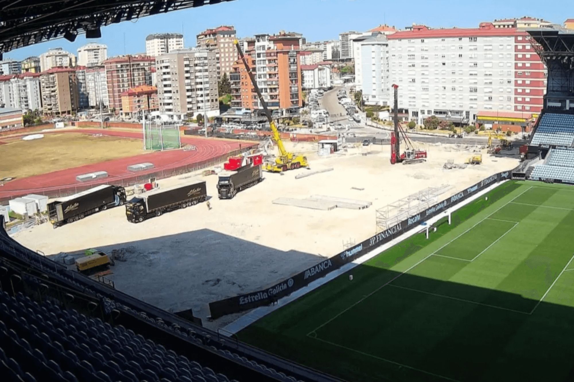  Reforma de la Grada de Gol en Balaídos.