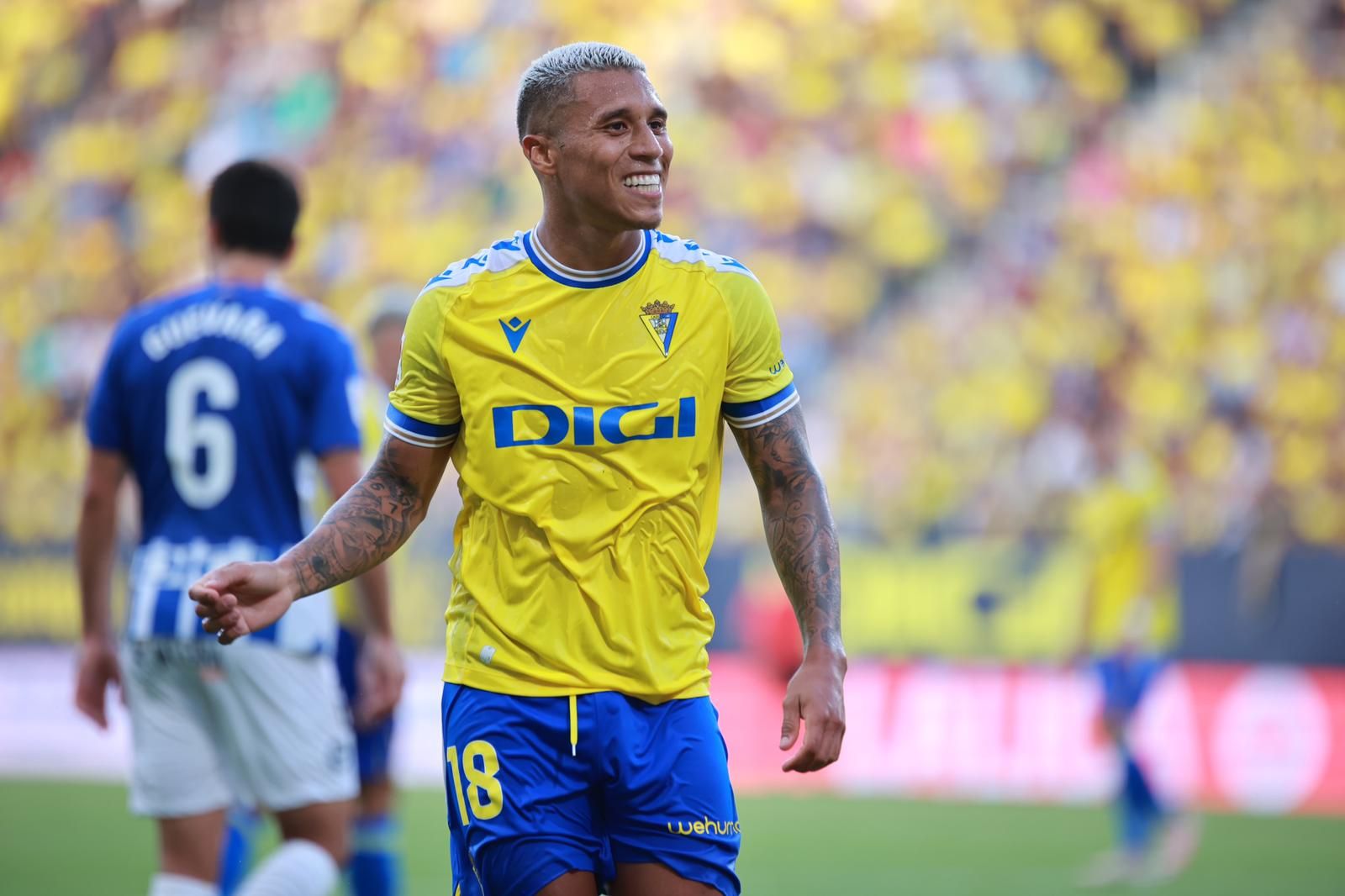  Darwin Machís en el Cádiz-Alavés.