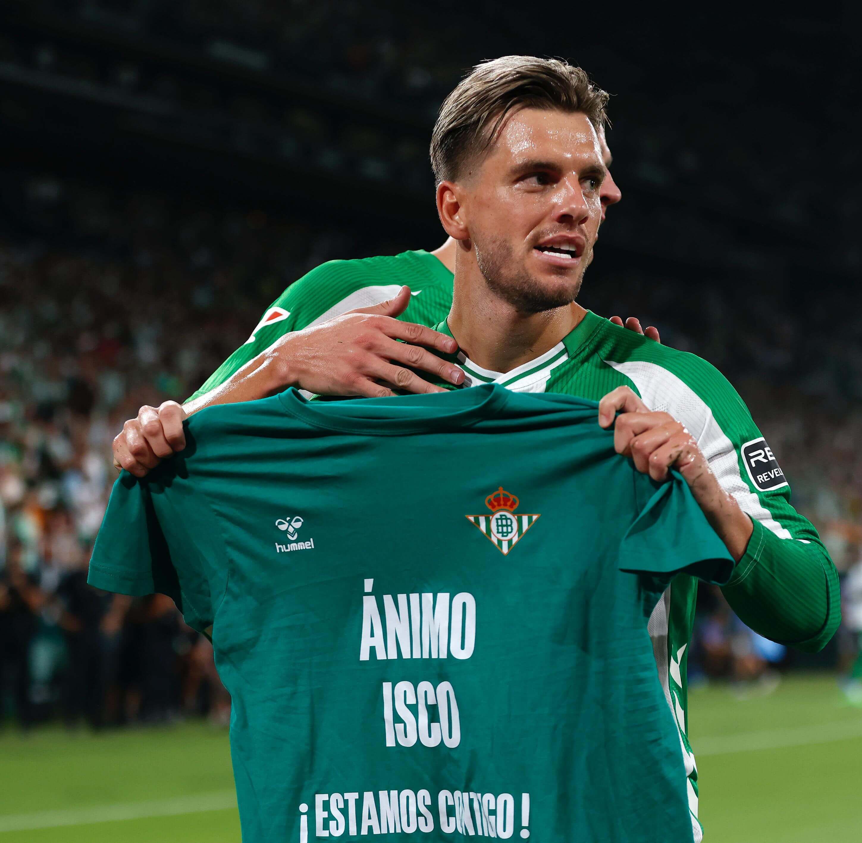 Lo Celso se acordó de Isco Alarcón en el gol del Betis