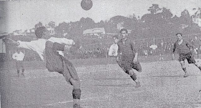  Partido entre dos equipos del Celta en el Campo de Coia.