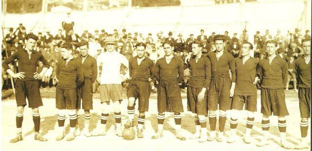  Una de los primeros onces del Celta en su historia.