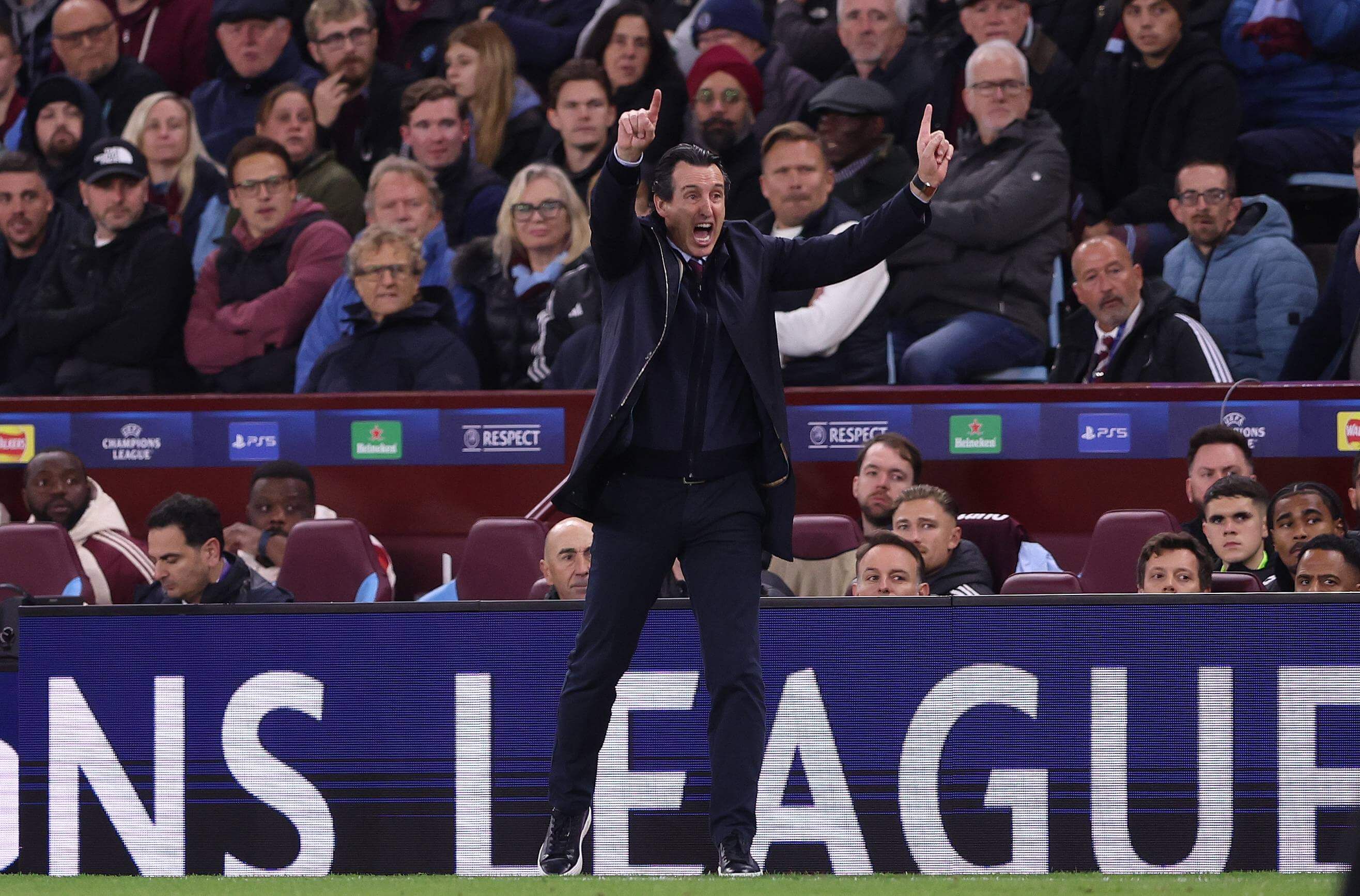  Unai Emery ante el Bayern de Munich (Cordon Press).