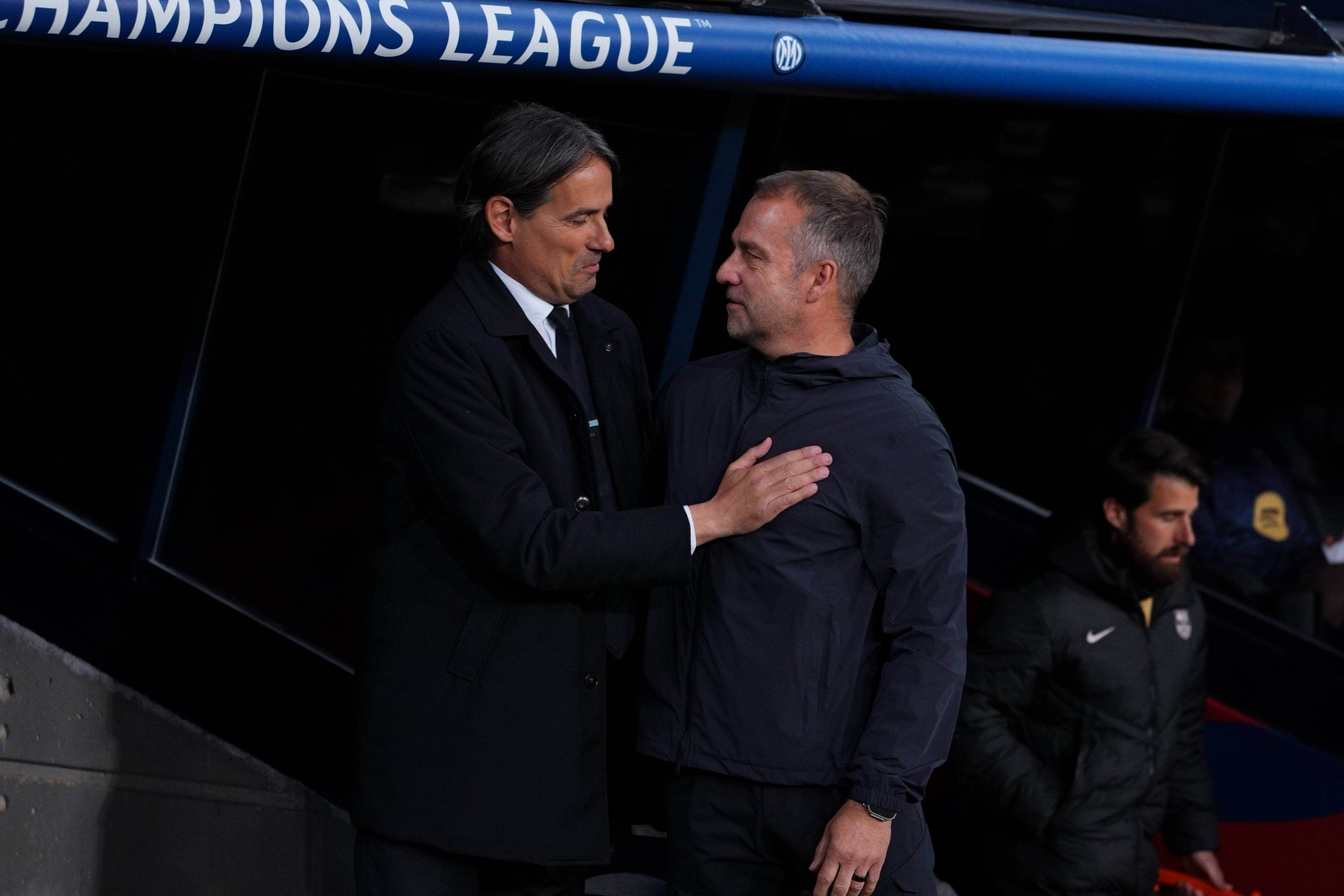  Hansi Flick y Simone Inzaghi en la Champions League (Cordon Press)