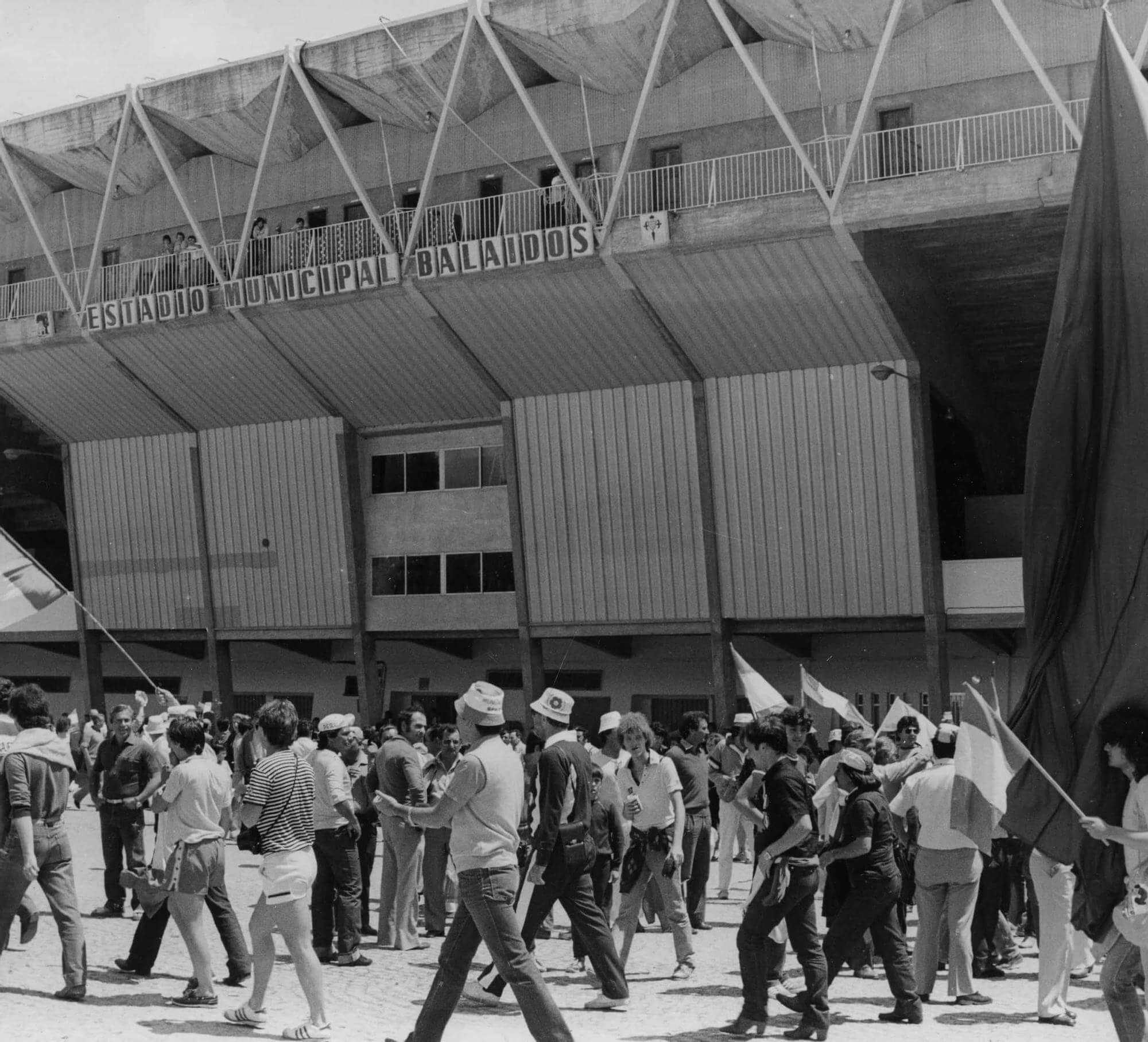  Estadio de Balaídos en el Mundial 82.
