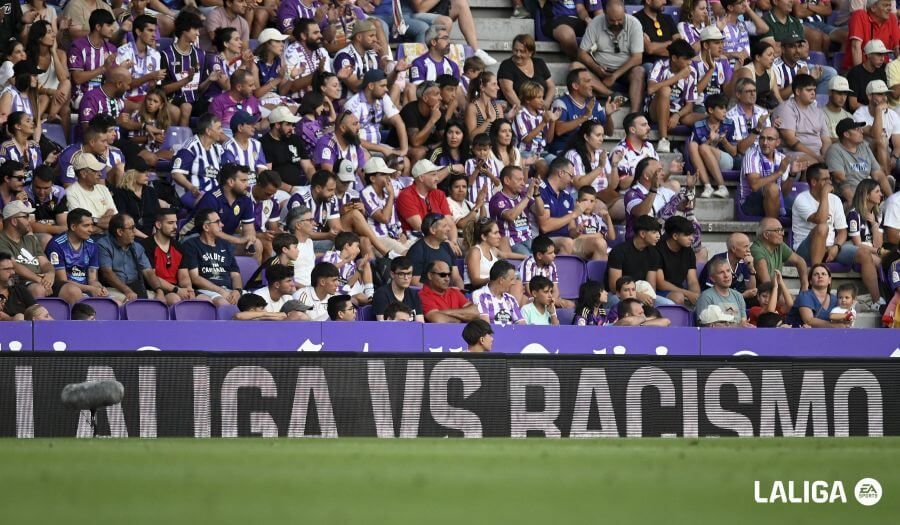  Afición del Real Valladolid en Zorrilla.
