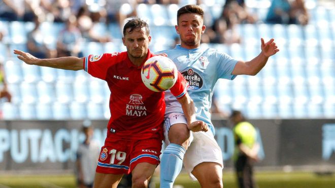  Beltrán ante Piatti en Balaídos.