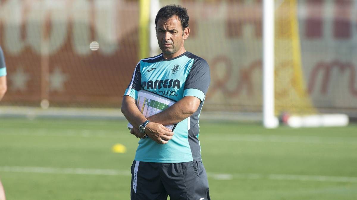  Calleja, durante un entrenamiento esta temporada.