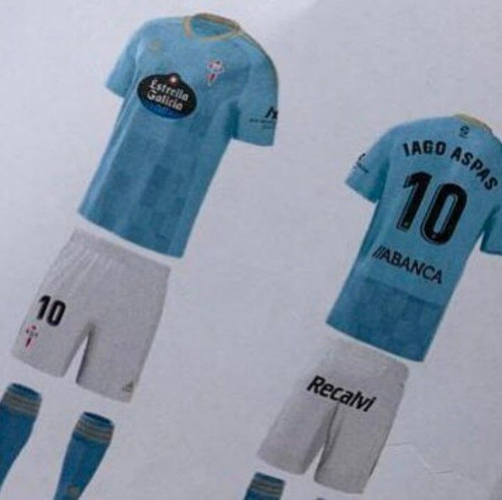  Se filtra la nueva equipación del Celta en el curso 22/23.